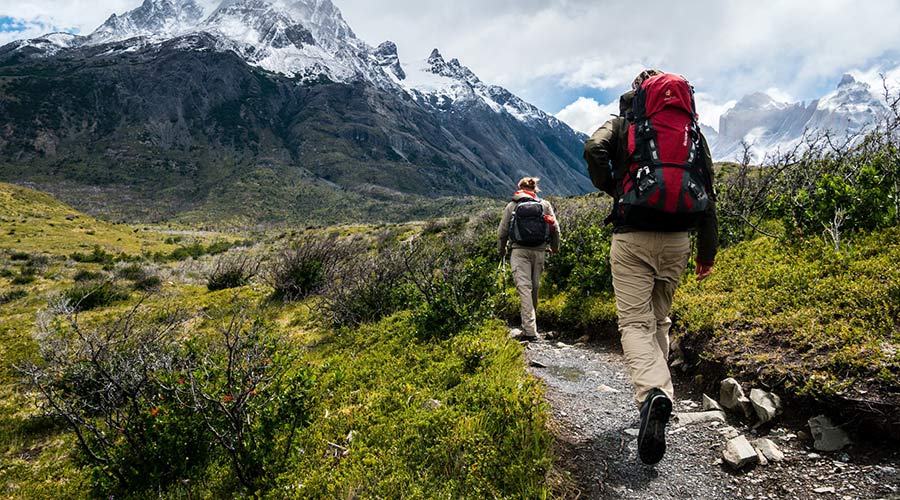 Wandern in den Bergen